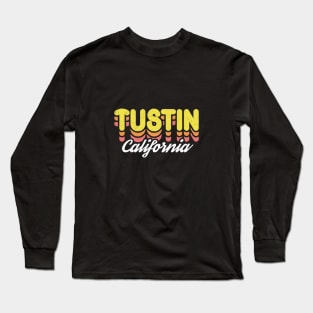 Retro Tustin California Long Sleeve T-Shirt